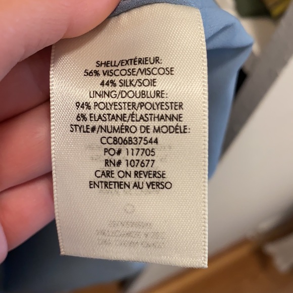 Alice + Olivia light blue floral dress (S/P) - Picture 5 of 5